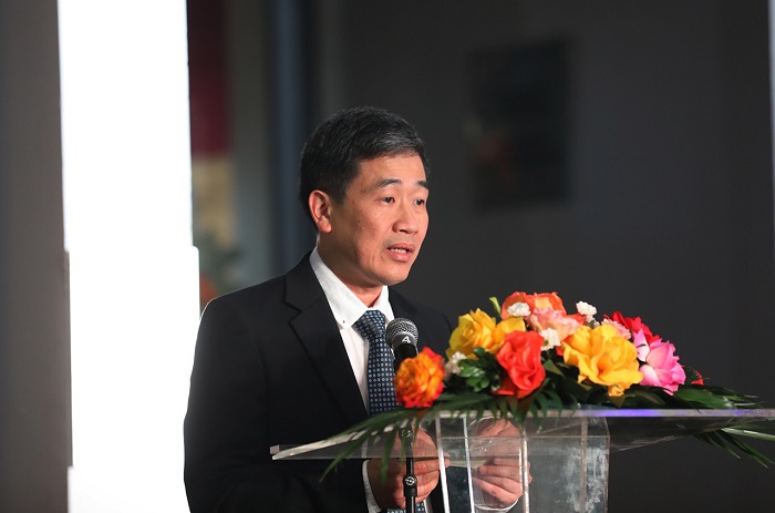 Phó Chủ tịch thường trực UBND Quận Hoàn Kiếm Nguyễn Quốc Hoàn phát biểu